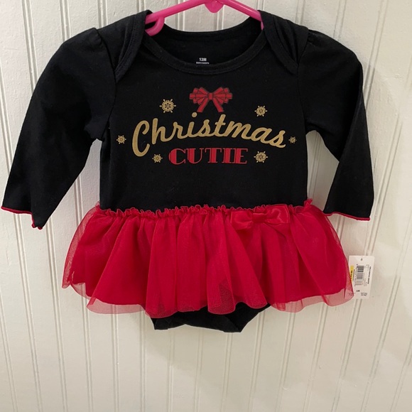 Other - NWT Girls Size 12 Months 12M Christmas Dress